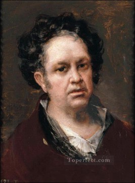 Self Portrait 1815 Francisco de Goya Oil Paintings